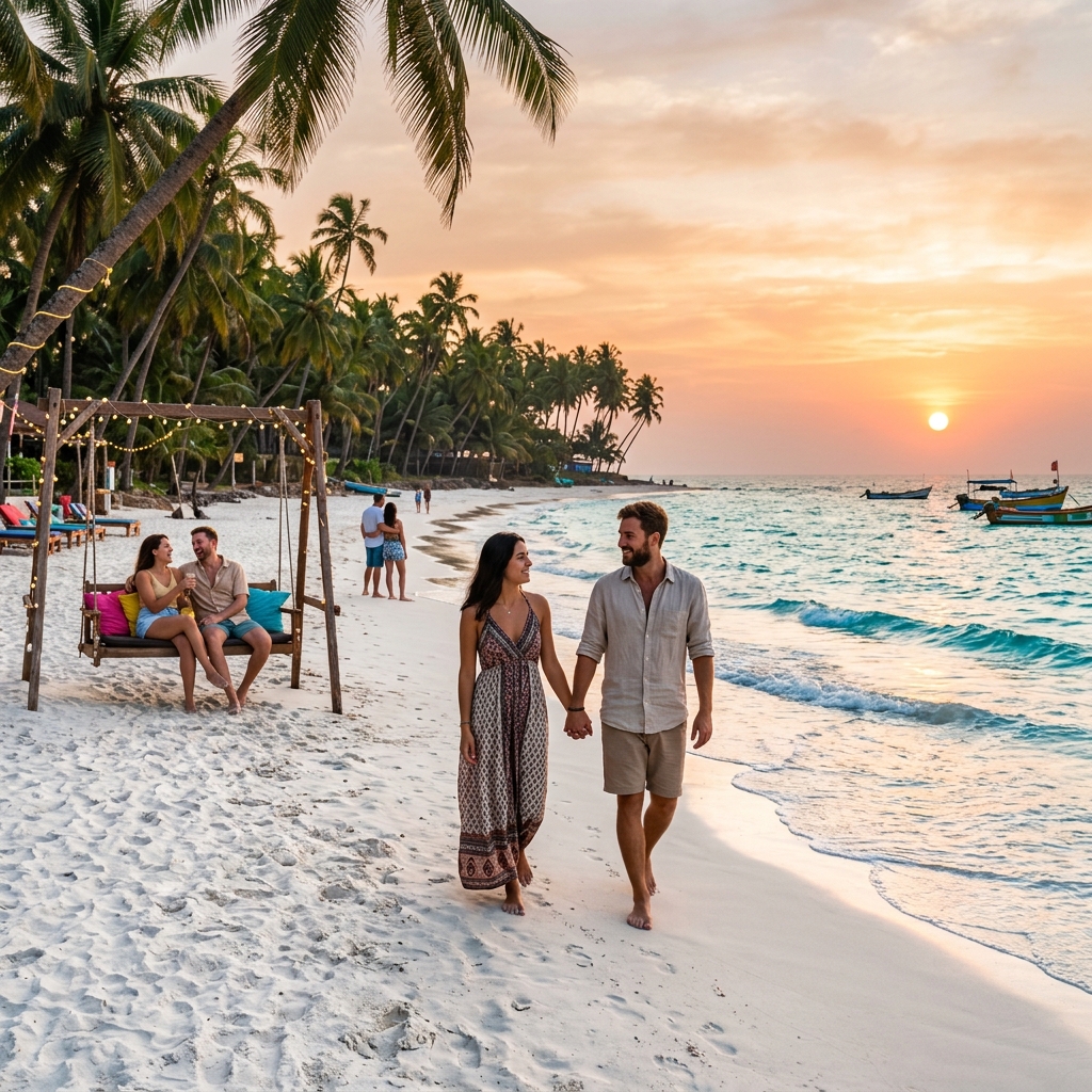 Sunny Goa Beach Vacation